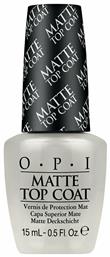 Matte Top Coat Top Coat για Απλά Βερνίκια Matte 15ml OPI