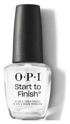 Start to Finish 3in1 Θεραπεία με Πινέλο 15ml OPI