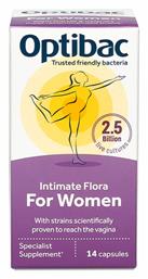 Intimate Flora for Women 14 κάψουλες OptiBac