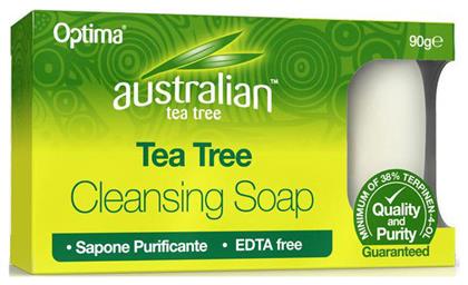 Australian Tea Tree Μπάρα Σαπουνιού Καθαρισμού Προσώπου 90gr Optima Naturals
