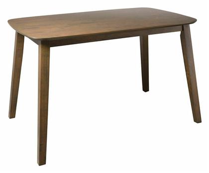 Optimal Τραπέζι Κουζίνας Ξύλινο Wenge 120x75x74εκ. Woodwell