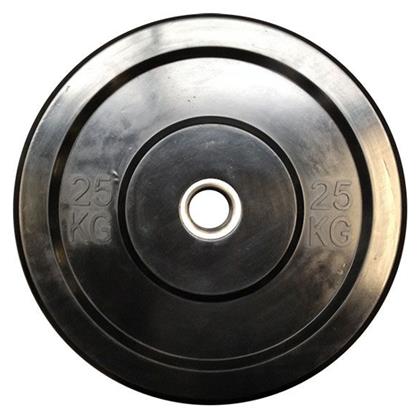Δίσκος Ολυμπιακού Τύπου Λαστιχένιος 1 x 25kg Φ50mm Optimum