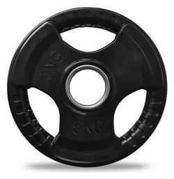 Δίσκος Ολυμπιακού Τύπου Λαστιχένιος 1 x 5kg Φ50mm με Λαβές Optimum