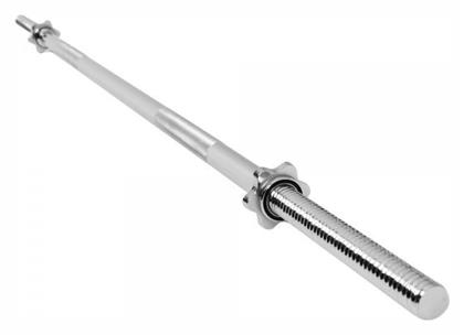 Ίσια Μπάρα Φ28mm 12kg Μήκους 220cm με Βιδωτά Κολάρα Optimum