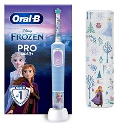 Oral-B Frozen II με Θήκη Ταξιδίου Ηλεκτρική Οδοντόβουρτσα για 3+ Χρονών Γαλάζια-Λιλά - Oral B