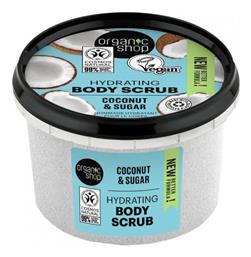 Scrub Σώματος Coconut & Sugar 250ml Organic Shop