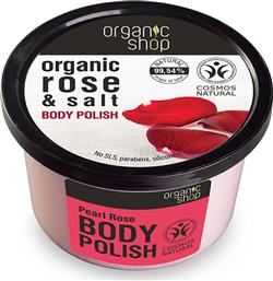 Organic Shop Scrub Σώματος Rose & Salt 250ml