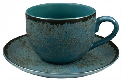 Φλιτζάνι Espresso από Πορσελάνη Teal 90ml Oriana Ferelli