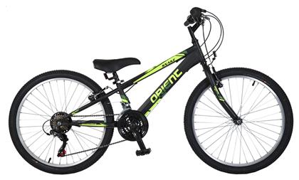 Snake 24'' 2021 Μαύρο/Πράσινο Mountain Bike με 21 Ταχύτητες Orient