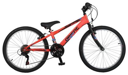 Snake 24'' Κόκκινο Mountain Bike με 21 Ταχύτητες Orient