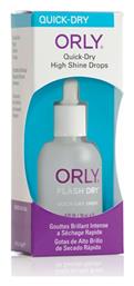 Flash Dry Drops Top Coat για Απλά Βερνίκια Quick Dry 18ml Orly