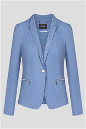 Orsay γυναικείο σακάκι με φερμουάρ - 480237-562000 - Γαλάζιο από το Notos