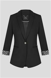 Orsay γυναικείο σακάκι με pied-de-coq τελείωμα στο μανίκι - 480268-660000 - Μαυρο από το Notos