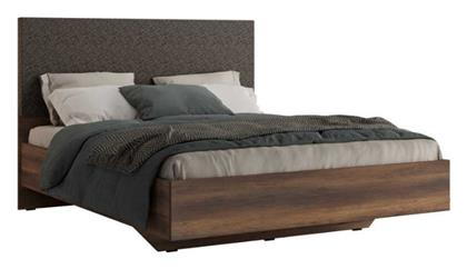 Oryana Κρεβάτι Υπέρδιπλο για Στρώμα 160x200cm Καρυδί - Megapap