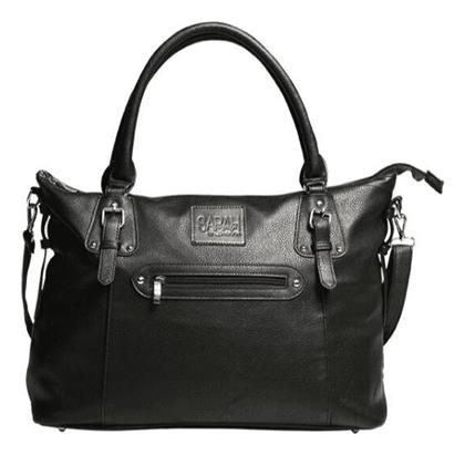 Τσάντα-Αλλαξιέρα Ώμου/Χειρός Sarah Harrison Black 22 45x17x31εκ. Osann