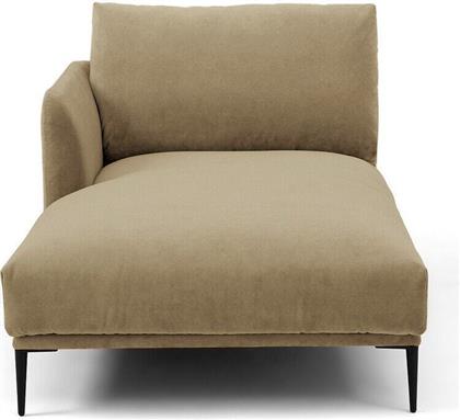 Oscar Μοντέρνο Ανάκλιντρο Βελούδινο Γκρι Μ103xΠ182xΥ82εκ. La Redoute