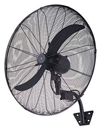 FW-50R Επαγγελματικός Ανεμιστήρας Τοίχου 140W Διαμέτρου 50cm με Τηλεχειριστήριο Oscar Plus