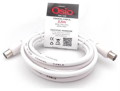 Antenna Cable Coax male - Coax female 2.5m (OSK-1330) Osio