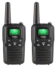 OPM-1050 Walkie Talkie 0.5W με Μονόχρωμη Οθόνη Σετ 2τμχ Osio
