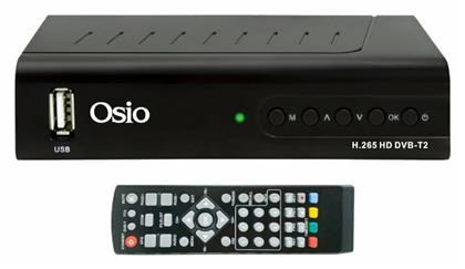 OST-3540D Ψηφιακός Δέκτης Mpeg-4 Full HD (1080p) με Λειτουργία PVR (Εγγραφή σε USB) Σύνδεση USB Osio