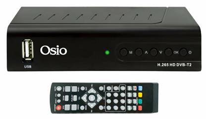 Osio OST-3540D Ψηφιακός Δέκτης Mpeg-4 Full HD (1080p) με Λειτουργία PVR (Εγγραφή σε USB) Σύνδεση USB από το e-shop