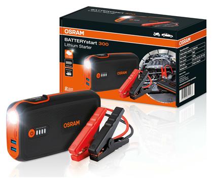 BATTERYstart 300 Φορητός Εκκινητής Μπαταρίας 13000mAh 12V Osram
