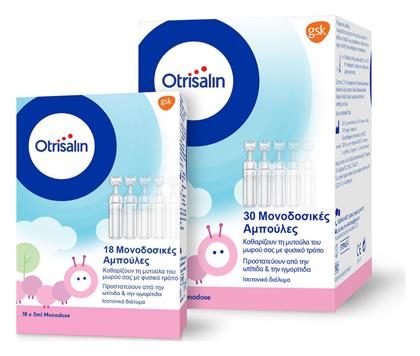 Single Use Plastic Ampoules Αμπούλες Φυσιολογικού Ορού 5ml Otrisalin