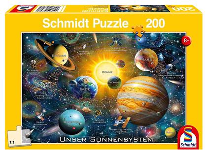 Παιδικό Puzzle Our Solar System 200pcs για 8+ Ετών Schmidt Spiele