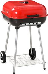 Outsunny Ψησταριά Κάρβουνου 47.5x45cm Τροχήλατη από το Snatch