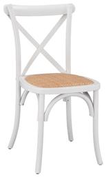 Owen Καρέκλα Καφενείου Ξύλινη Λευκή 45x55.5x90εκ. HomeMarkt