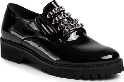 Oxfords KARINO - 3342/090-P Czarny/Lakier από το Epapoutsia