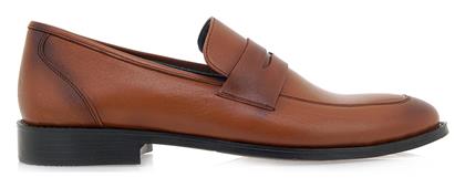 OZIYS LOAFERS P560A5002532 - ΤΑΜΠΑ ΔΕΡΜΑ OZT 22500-TOBACCO LEATHER - Oziys