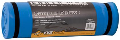 Αφρώδες Μονό Υπόστρωμα Camping 200x50cm Πάχους 1cm σε Μπλε χρώμα OZtrail