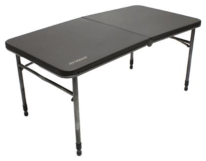 Fold In Half Table Τραπέζι Ατσάλινο για Camping Πτυσσόμενο 100εκ. Γκρι OZtrail
