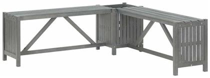 Παγκάκι Εξωτερικού Χώρου Ξύλινο 117x117x40cm - vidaXL