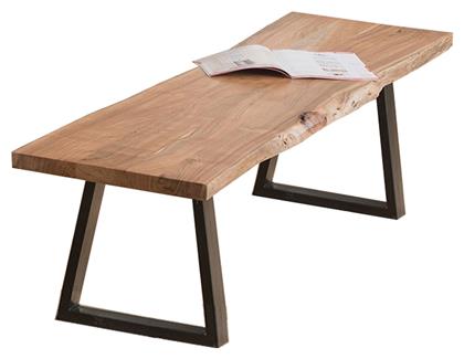 Πάγκος Τραπεζαρίας Lizard 178x45x44εκ. Καφέ - Woodwell