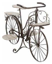Bicycle Διακοσμητική Ραφιέρα Κήπου Μεταλλική 97x46x64εκ. 199-000254 Pakketo