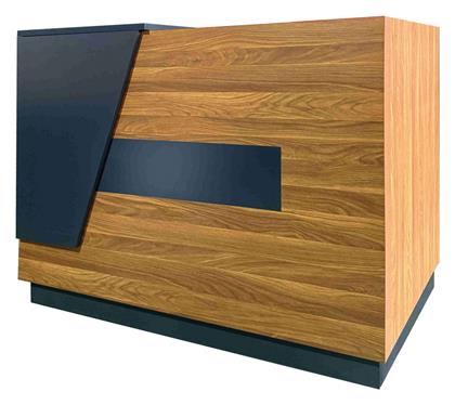 Επαγγελματικό Γραφείο Υποδοχής με Διαστάσεις Π140xΒ65xΥ110cm Pakketo