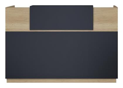 Lotus Επαγγελματικό Γραφείο Υποδοχής με Διαστάσεις Π140xΒ70xΥ110cm Pakketo