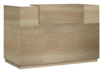 Lotus Επαγγελματικό Γραφείο Υποδοχής με Διαστάσεις Π180xΒ70xΥ110cm Pakketo