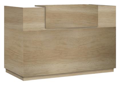 Lotus Επαγγελματικό Γραφείο Υποδοχής με Διαστάσεις Π200xΒ70xΥ110cm Pakketo