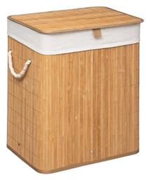Natural Καλάθι Απλύτων Bamboo με Καπάκι 40x30x50cm Pakketo