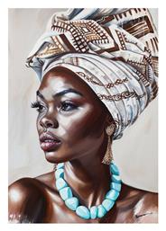 Zaira Ι Πίνακας Ελαιογραφία σε Καμβά 70x100cm Pakketo