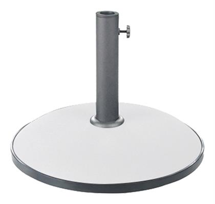 Zicko Βάση Ομπρέλας από Τσιμέντο Λευκό 50x50x14.5cm Pakketo