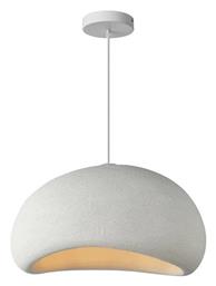 Zulcere Κρεμαστό Φωτιστικό Λευκό 50x28εκ. Pakketo