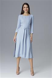 ΠΑΛ ΜΠΛΕ ΚΟΜΨΟ MIDI ΦΟΡΕΜΑ - 304848 από το Style Icon Boutique