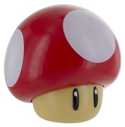 Paladone Παιδικό Διακοσμητικό Φωτιστικό Nintendo Super Mario Mushroom Κόκκινο 12εκ.