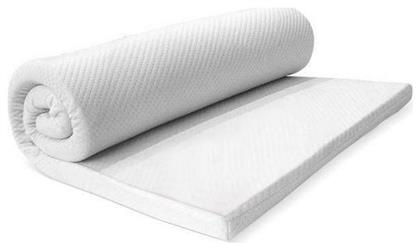 Ανώστρωμα White Comfort Υπέρδιπλο Memory Foam Eμποτισμένο με Αλόη , Αποσπώμενο Κάλυμμα & Λάστιχα Εφαρμογής 160x200x4εκ. Palamaiki