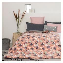Blake Κουβέρτα Fleece Υπέρδιπλη 220x240εκ. Pink Palamaiki