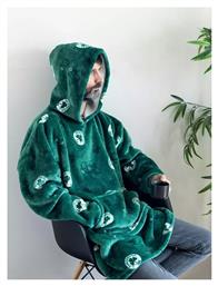 Κουβέρτα με Μανίκια 90x100εκ. Huhu Green Palamaiki